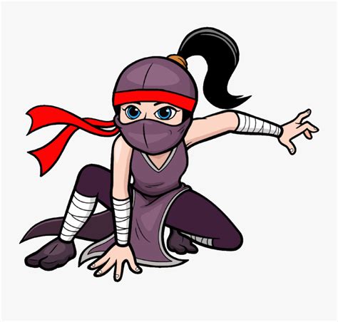Ninja Clipart Kid Ninja Girl Cartoon Ninja Character Free