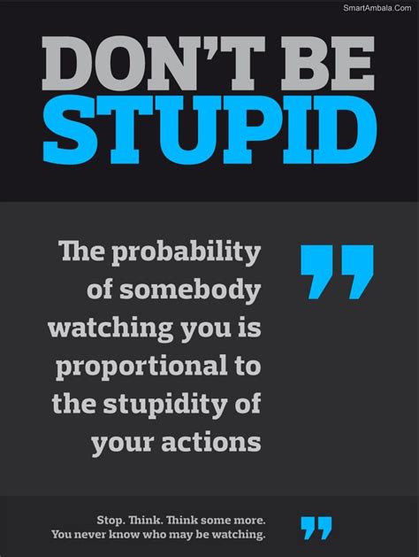 Stupid Funny Quotes And Sayings Quotesgram