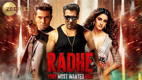 Watch Radhe Movie Full Hd Online On Zee Plex Zee5 News Bugz