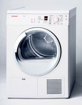 Page 15 grounding instructions transporting the washer this appliance must be grounded. Bosch WTE86300US 24 Inch Ventless Electric Dryer with 3.9 ...
