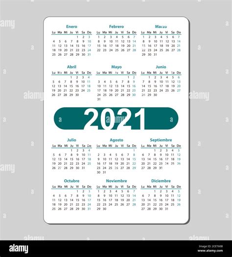 Calendario 2021 Castellano Fotos E Imágenes De Stock Alamy