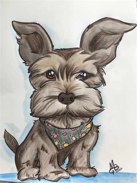 Pet Caricatures Full Color 11 X 14 Animal Caricature Up To 4 Etsy