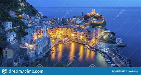 Vernazza Cinque Terre Italy Stock Photo Image Of Italy Ancient