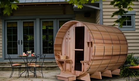 for a mere 8 5k almost heaven saunas will build you your very own backyard steam room
