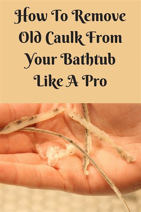 Avoid using stiff brushes or other abrasive tools such as steel wool. How To Remove Old Caulk From Bathtub Like A Pro | House ...