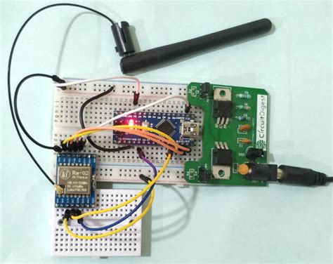 Arduino Lora Tutorial Interfacing Sx1278 Ra 02 Lora Module With Arduino