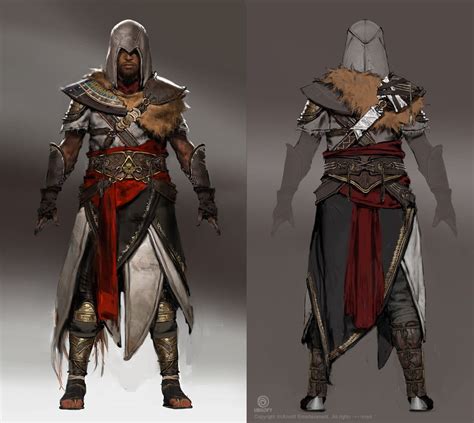 Assassin S Creed Origins The Hidden Ones Dlc Outfits Bayek And Aya