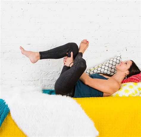 6 Lazy Girl Yoga Poses You Can Do Without Leaving Your Bed