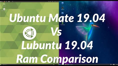 Ubuntu Mate 19 04 Vs Lubuntu 19 04 RAM Comparison YouTube