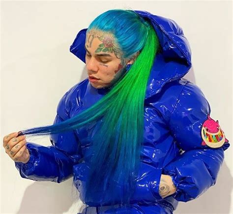 i would be off house arrest in 25 days 6ix9ine how to wear a wig rappers gang culture