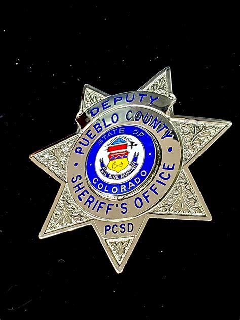 Pueblo County Colorado Deputy Sheriff - COLLECTORS-BADGES.COM