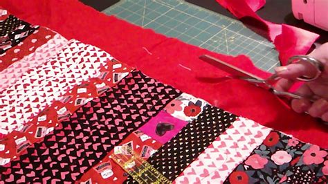 How To Bind A Quilt With Its Backing With Music Youtube