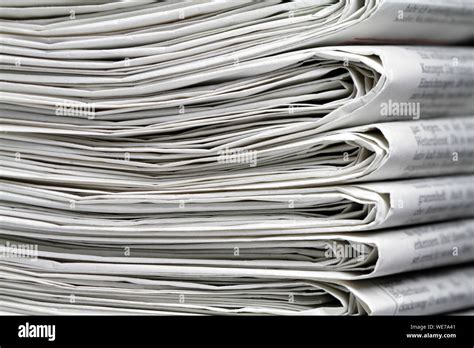 Newspaper Stack Hi Res Stock Photography And Images Alamy