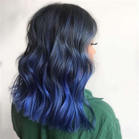 38 Blue Ombré Hair Color Ideas To Try