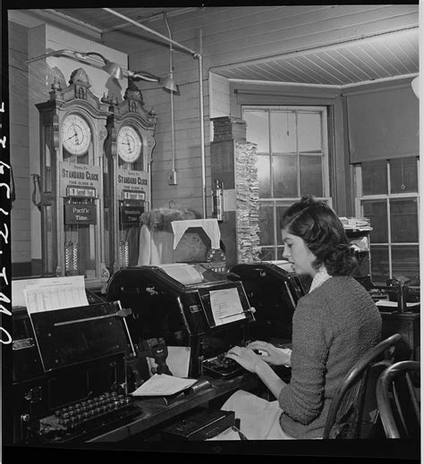 Teletype Operator By Jack Delano History Old Pictures Vintage Photos