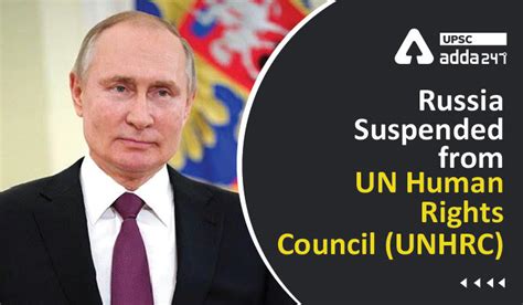 russia suspended from un human rights council unhrc