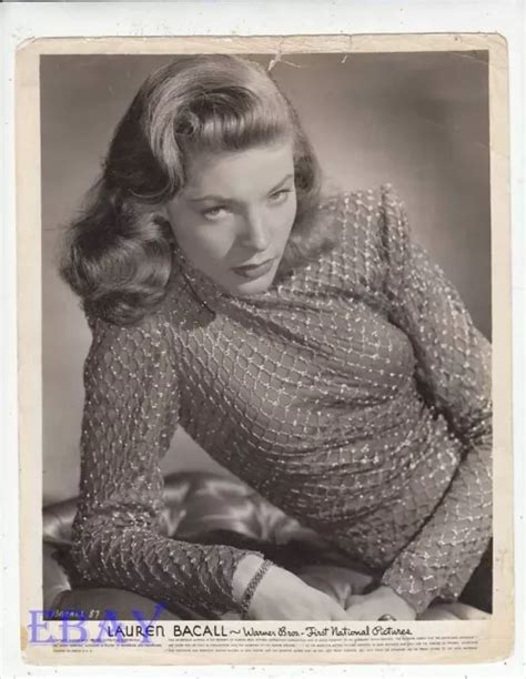 Lauren Bacall Sexy Busty Vintage Photo Picclick