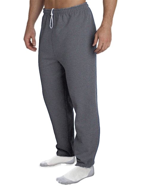 Gildan Gildan Mens Fleece Elastic Bottom Pocketed Sweatpant