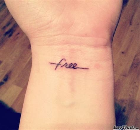10 Free Lettering Tattoos On Wrist