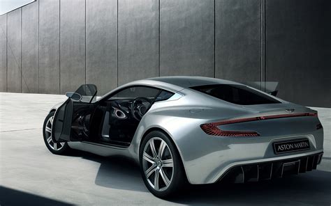 Aston Martin One 77 White Wallpaper