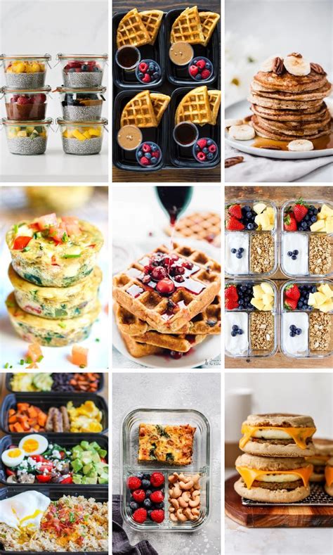 24 Best Healthy Breakfasts You Can Meal Prep In 2022 Meal Prep Fun
