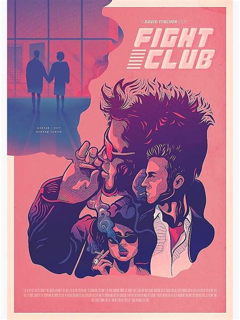 Fight Club 1999 Poster For Sale By Vickienitt Redbubble