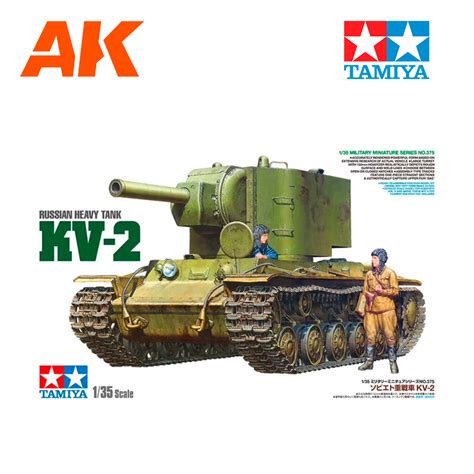 Easy Model Kv 2 Soviet Ussr Army Early Russian Green 172 Finished Tank