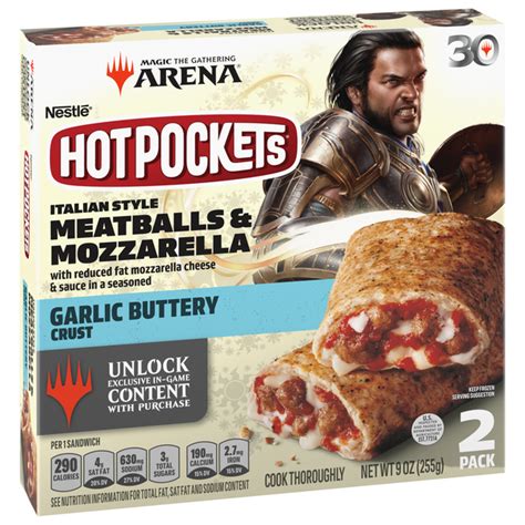 Lean Pockets Italian Style Meatballs Mozzarella Frozen Sandwiches