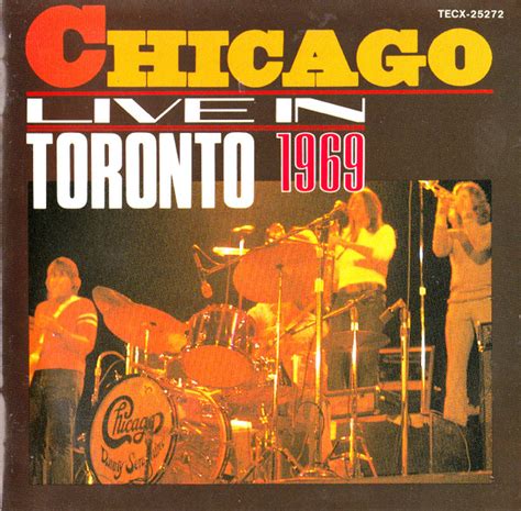 Chicago 2 Live In Toronto 1969 Cd Album At Discogs