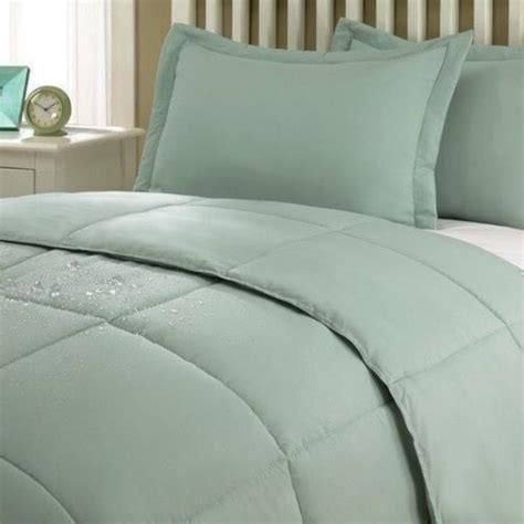 Sage Green 3 Pc Comforter Set 3m Stain Resistant Twin Full Queen King