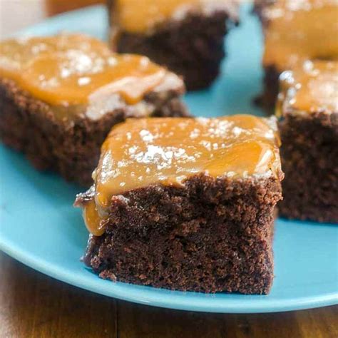 Salted Caramel Fudge Brownies From Scratch Recipe Video Its Yummi