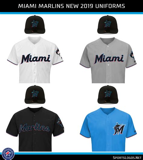 Our Colores Miami Marlins Unveil New Logos Uniforms For 2019 Chris