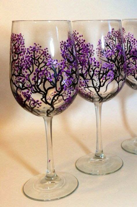 30 Best Diy Wine Glasses Images Diy Wine Glasses Painted Wine