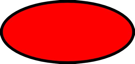 Download Hd Oval Clipart Red Oval Circle Transparent Png Image
