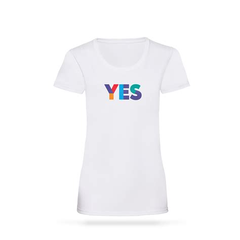 Fitted Yes T Shirt The Official Snp Store