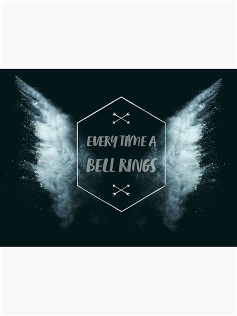 every time a bell rings and angel gets it s wings it s a wonderful life sticker for sale by