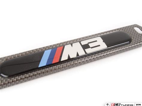 Complete the look of bmw m performance equipped vehicles with this bmw performance license plate frame. Genuine BMW - 82120037617 - "///M3" License Plate Frame - Carbon Fiber - (NO LONGER AVAILABLE ...