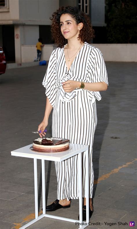 Sanya Malhotra Birthday Photograph Actress Looks Stunning As She