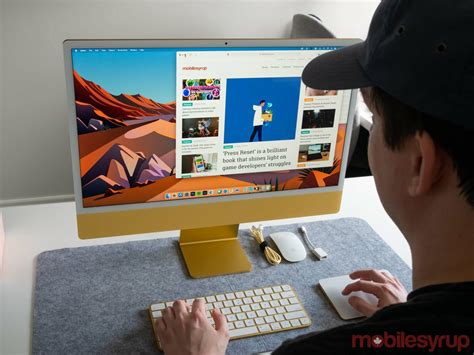 24 Inch Imac 2021 Review Apples All In One Desktop Is Back