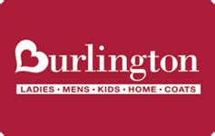 Save up to 5% off. Buy Burlington Coat Factory Gift Cards at a Discount - Gift Card Granny®