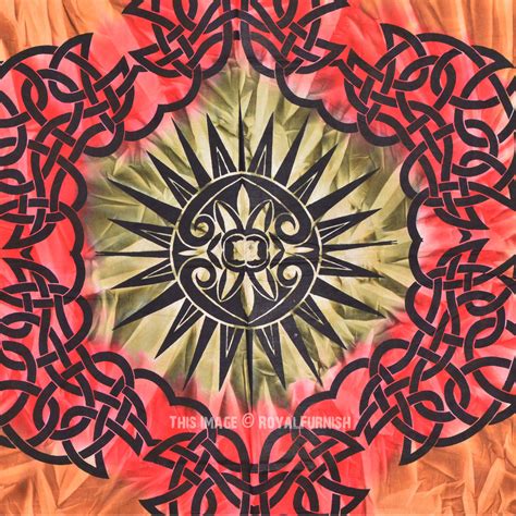 Used for celtic bedspreads and, welsh furniture covers. Multi Large Celtic Diamond Tapestry Wall Hanging, Tie Dye Tapestry Bedding - RoyalFurnish.com