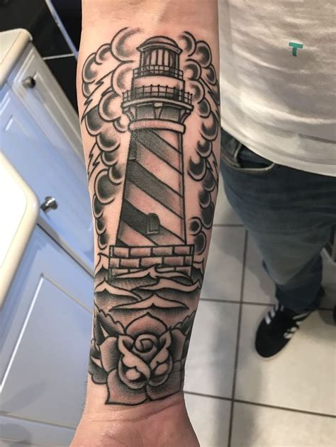 Pin By Zander West On Tattoo Lighthouse Tattoo Tattoo Designs