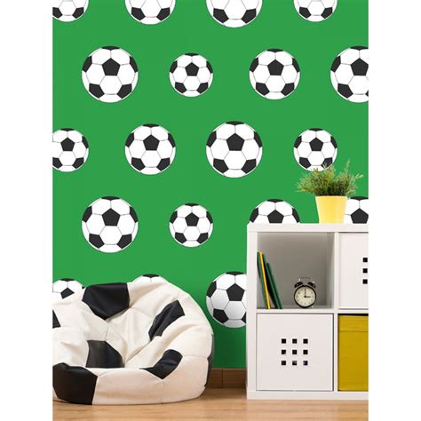 Goal Football Wallpaper Red Belgravia Decor 9720 Football Themed Room