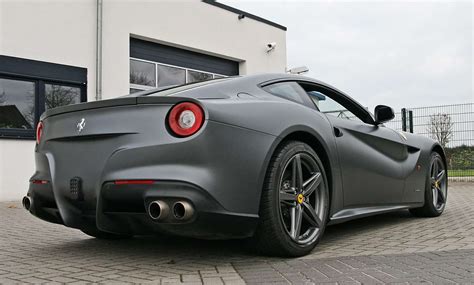 Ferrari F12 Berlinetta Matte Graphite Metallic By Cam Shaft Only Cars