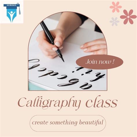 Calligraphy Class Gurukul Academy Of Excellence