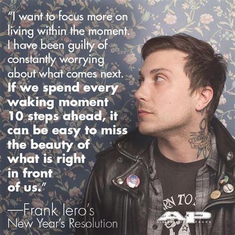 4 quotes from frank iero: Frank Iero #quotes in 2019 | My chemical romance, Frank iero, Band quotes