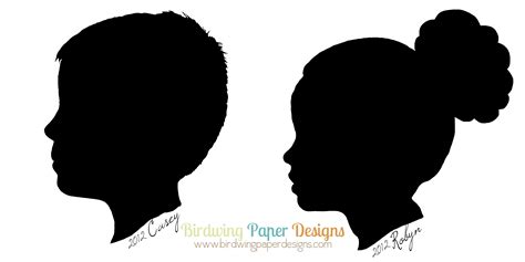 Child Head Silhouette At Getdrawings Free Download