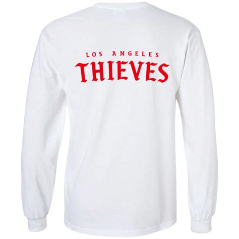 100 Thieves Merch La Thieves White Ss Tee Spoias