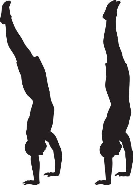 Handstand Silhouette Stock Photos Pictures And Royalty Free Images Istock