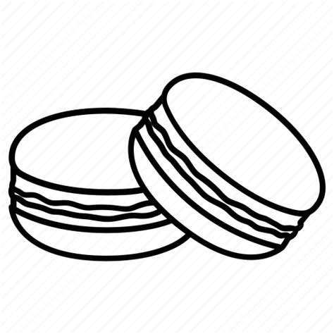 ️macaron Coloring Pages Free Download